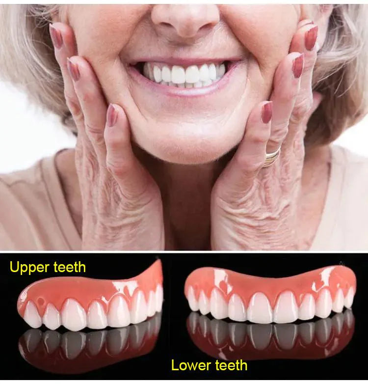 Magic Smile Teeth Brace 【Can eatting】100% non-inductive fit, no foreign body sensation！😁 (💥45% OFF) - 🔥HOT SALE🔥🎉