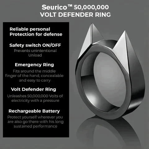 Seurico™ PROMAX 50,000,000 Volt Defender Ring