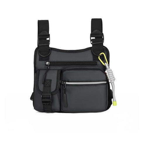 🔥 Adjustable Zipper Tactical Chest Bag 🎒✨ Multi-Functional & Ready for Action!