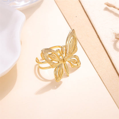 Butterfly Adjustable Ring