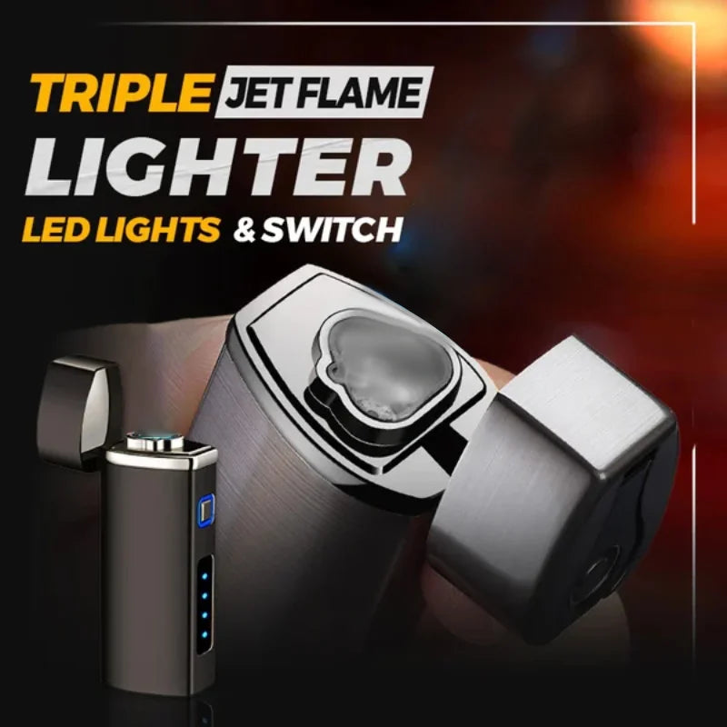 🔥Hot Sale 45% Off🔥Triple Jet Flame Lighter