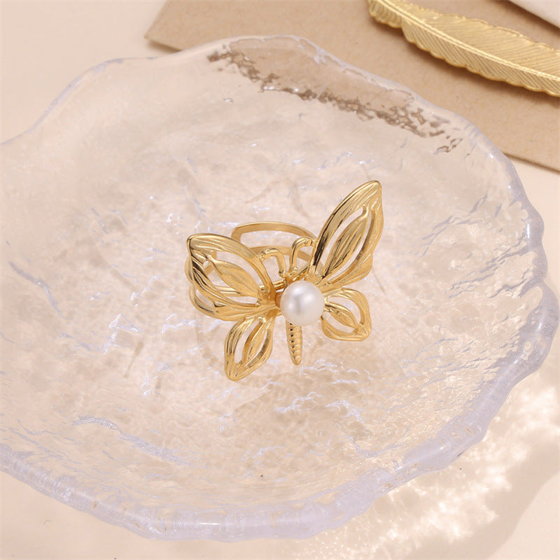 Butterfly Adjustable Ring