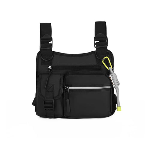 🔥 Adjustable Zipper Tactical Chest Bag 🎒✨ Multi-Functional & Ready for Action!